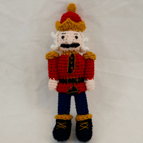 Crochet Nutcracker Keychain CF20614