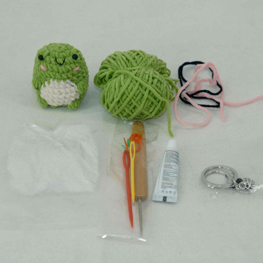 Crochet Kit DIY with Hook Yarn Stuffing Needle Accessories and Pattern CF30212