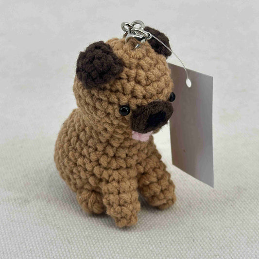 Crochet Ornament French Bulldog Frenchie Gift CF30239