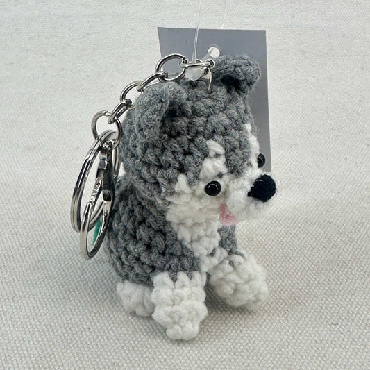Crochet Ornament Husky Gift CF30240