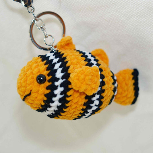 Crochet Nemo Keychain CF30262