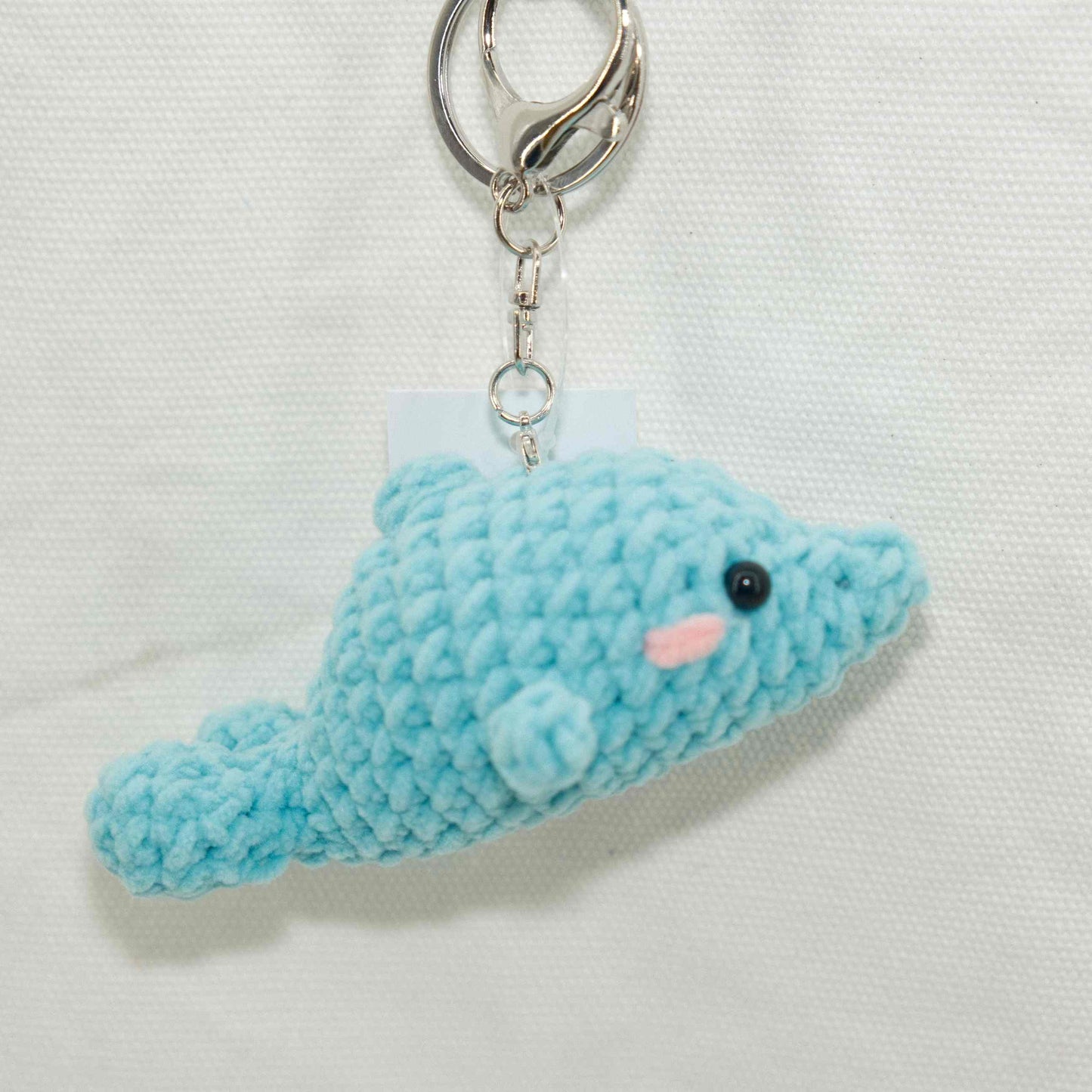 Crochet Dolphin Keychain CF30263
