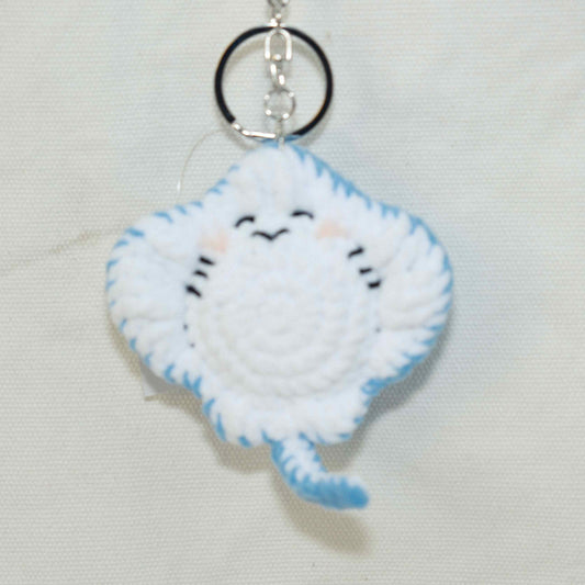 Crochet Manta Keychain CF30269
