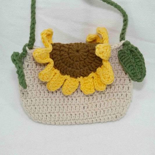 Crochet Sunflower Bag CF30297