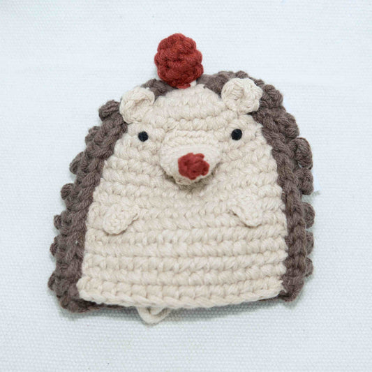 Crochet Hedgehog Keychain Key Pouch CF30301