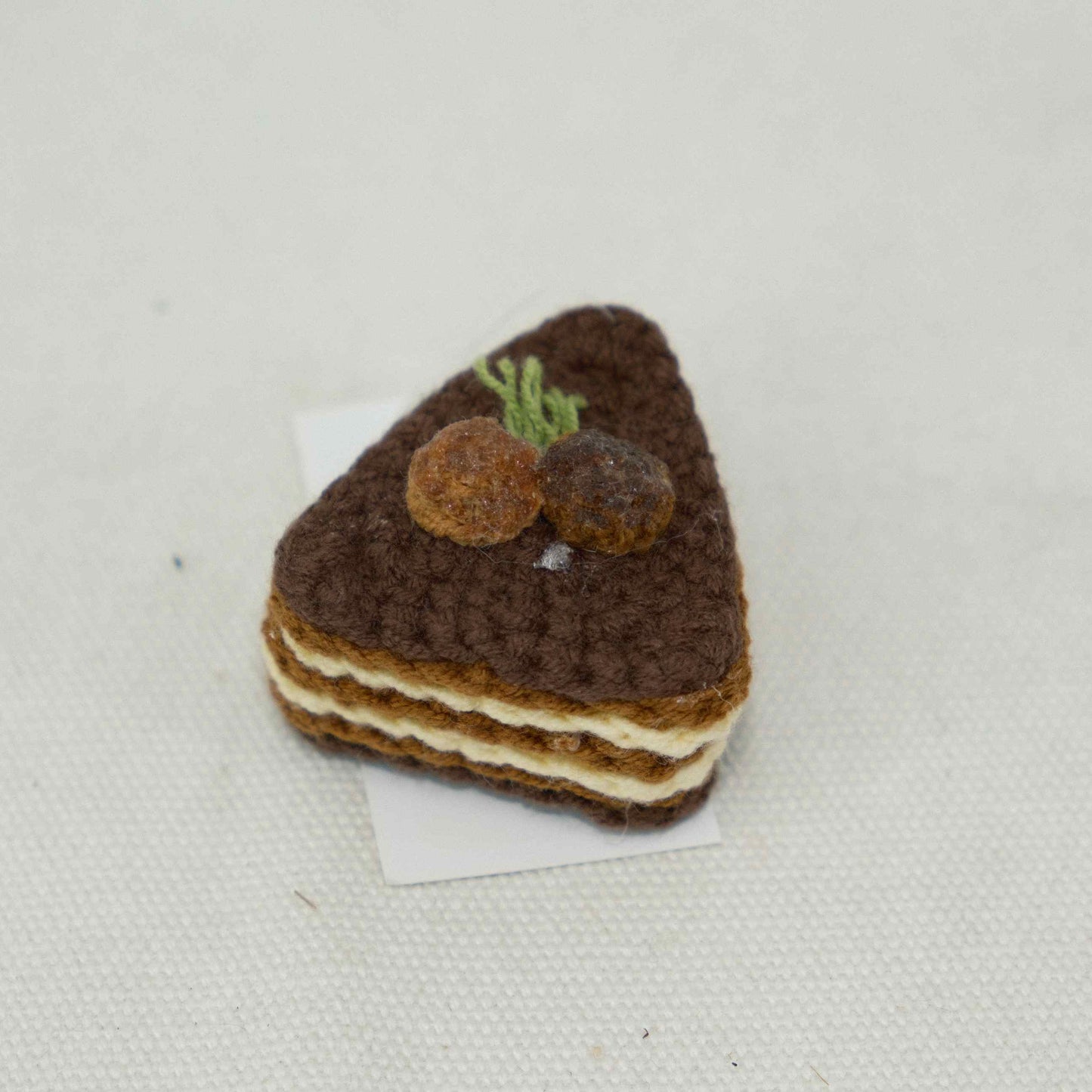 Crochet Mini Cake Gift Food Ornament CF30345