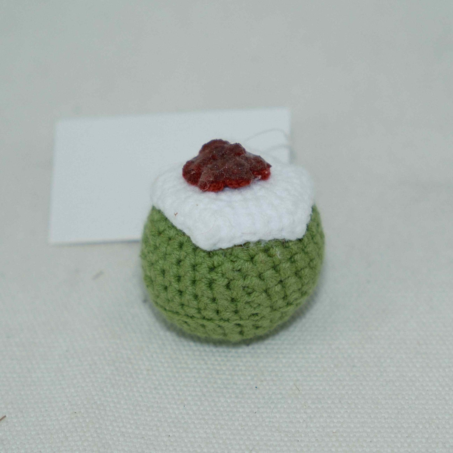 Crochet Mini Cake Gift Food Ornament CF30345
