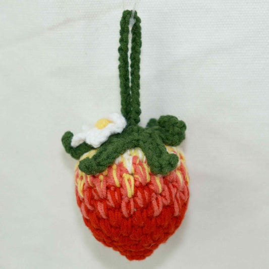 Crochet Strawberry Ornament CF30363