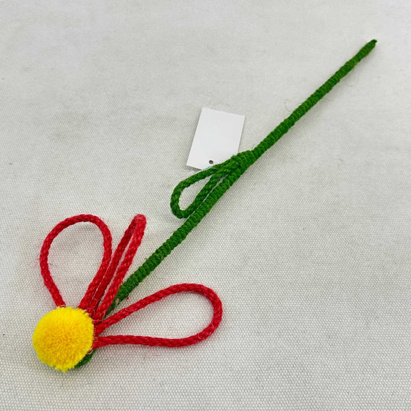 Crochet Jute Flower CF30453