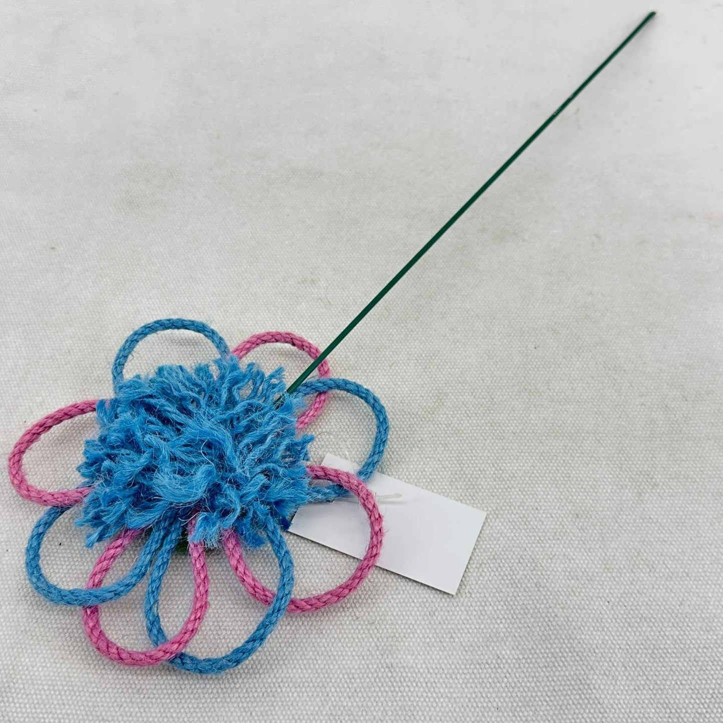 Crochet Jute Flower CF30453