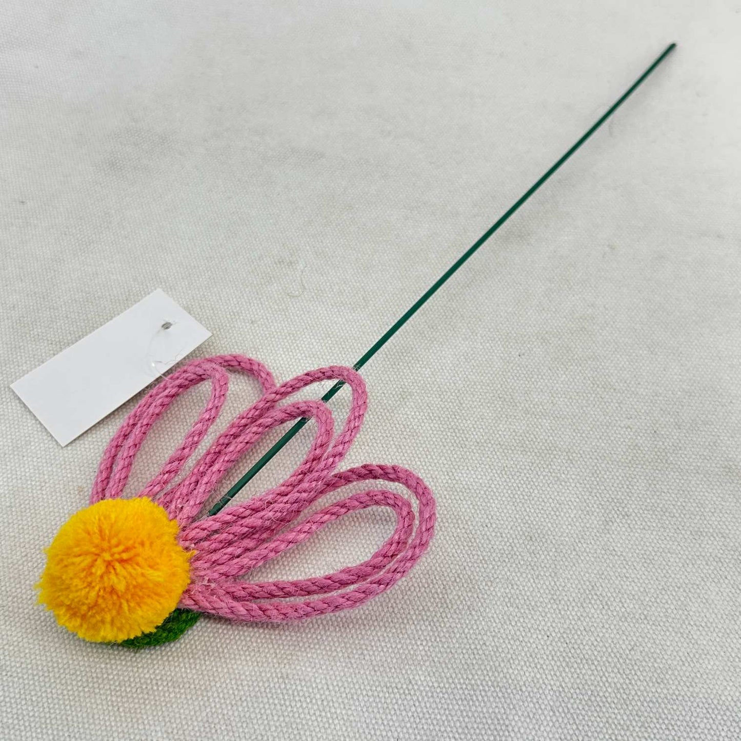 Crochet Jute Flower CF30453