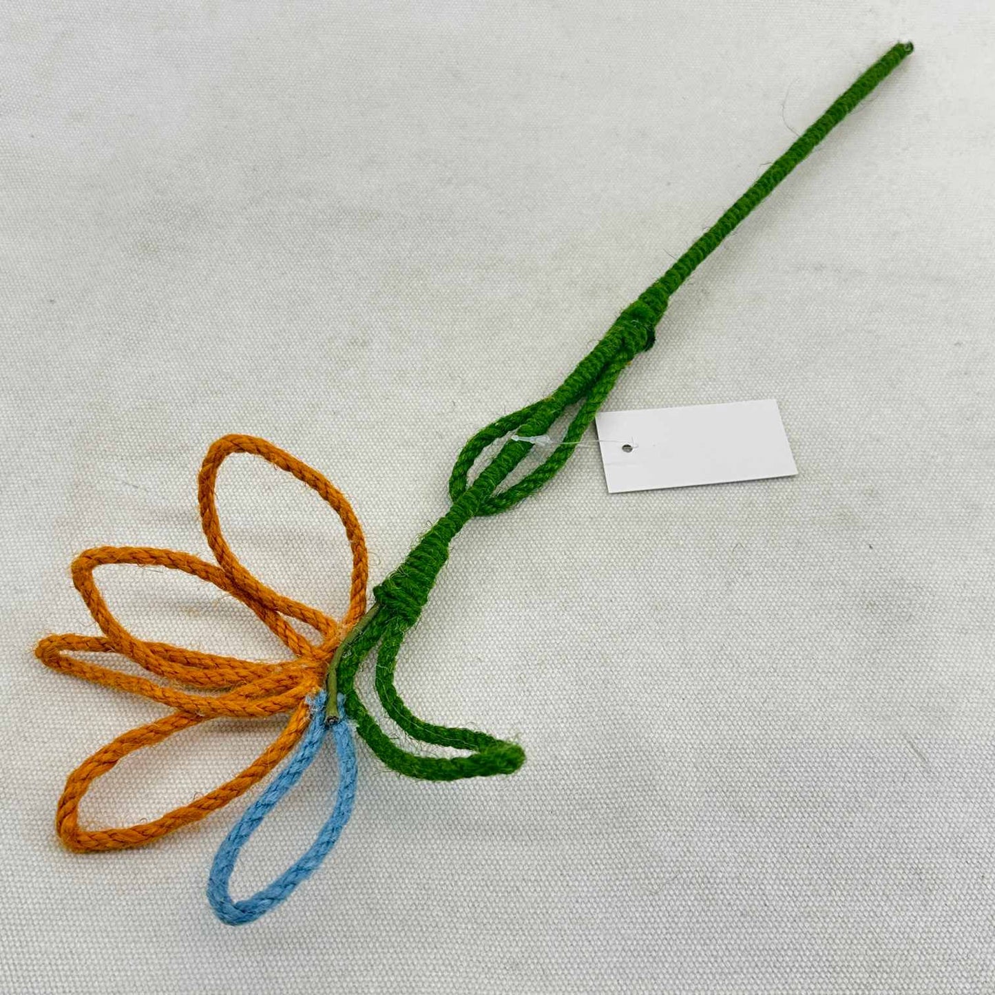 Crochet Jute Flower CF30453